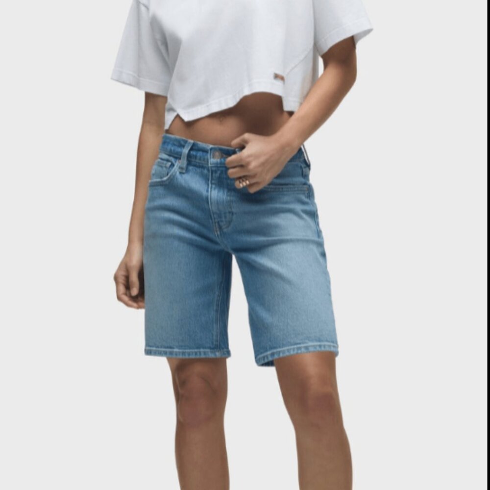 Hudson Jeans London low rise long shorts